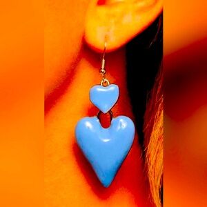🩵💎🩵 “COLORFUL CHEMISTRY” BLUE EARRINGS ~ PAPARAZZI❗️🩵💎🩵